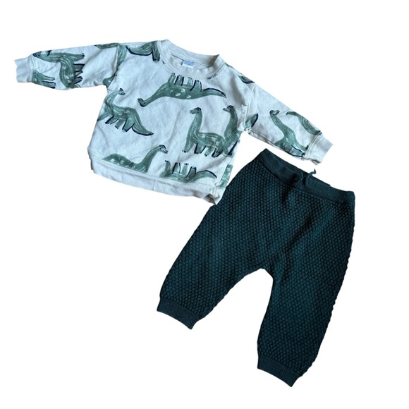 Bundle Baby Boy 9M Set 8PC Lot Hoodies Pants Long Sleeve Top - Picture 3 of 6